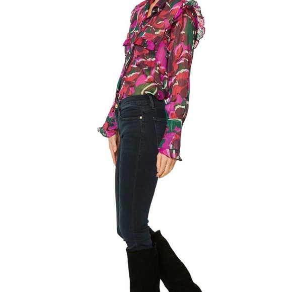 Misa - Anita Top in Holiday Sparkle Abstract - Picture 4 of 4